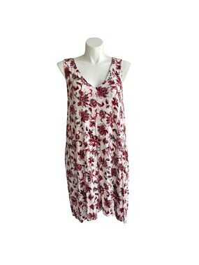 Maurices 24/7 Soft Stretchy T-Shirt Material Casual Summer Dress - 3X